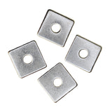 M4 stainless steel square shims (4PCS)