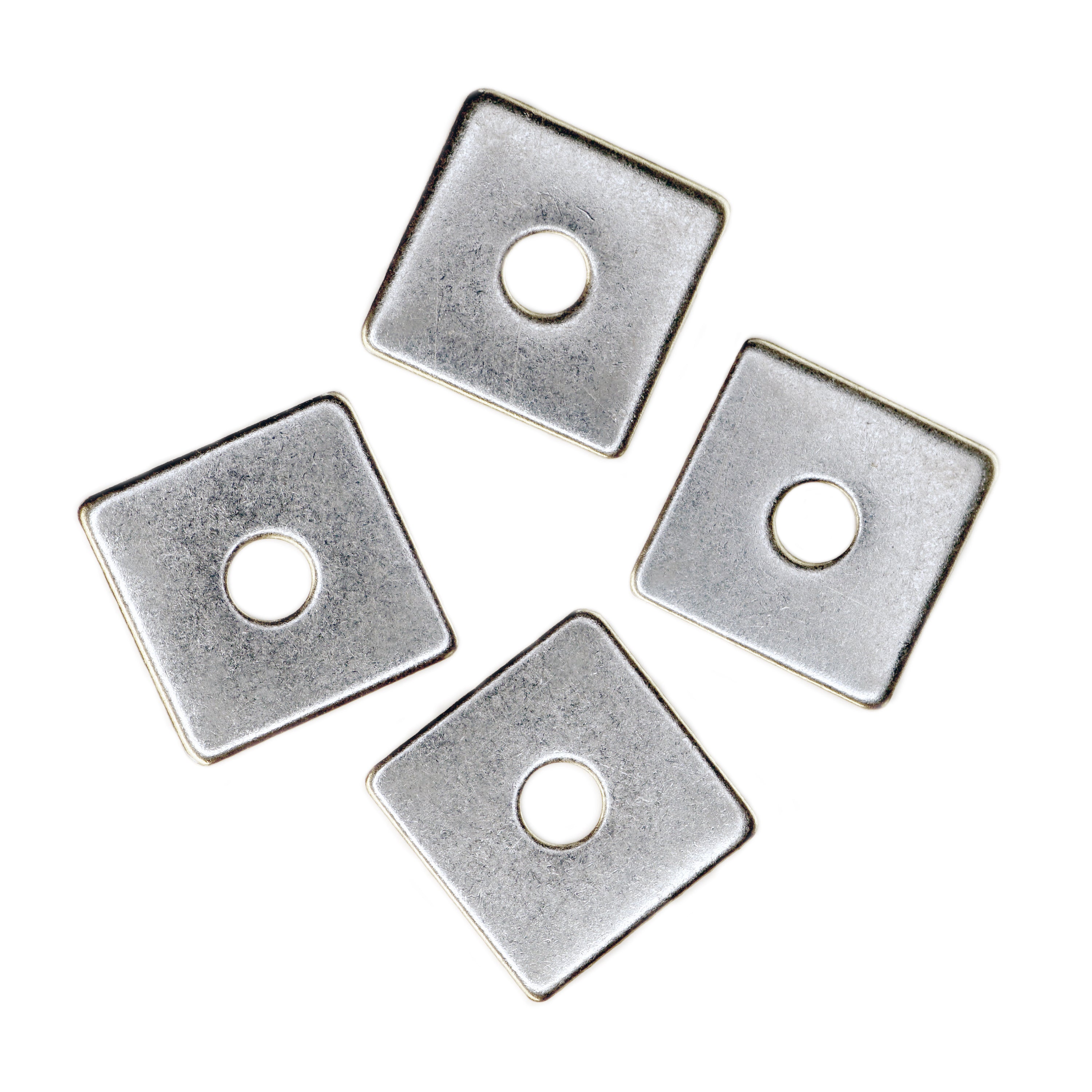 M4 stainless steel square shims (4PCS)